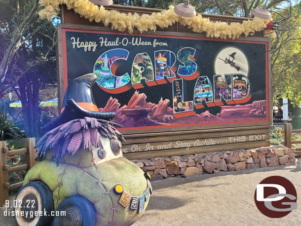 Back to Disney California Adventure, visiting Cars Land.