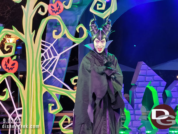 Maleficent was in the next group.