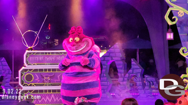 The Cheshire Cat was with her.