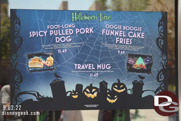 Award Wieners Halloween Time offerings