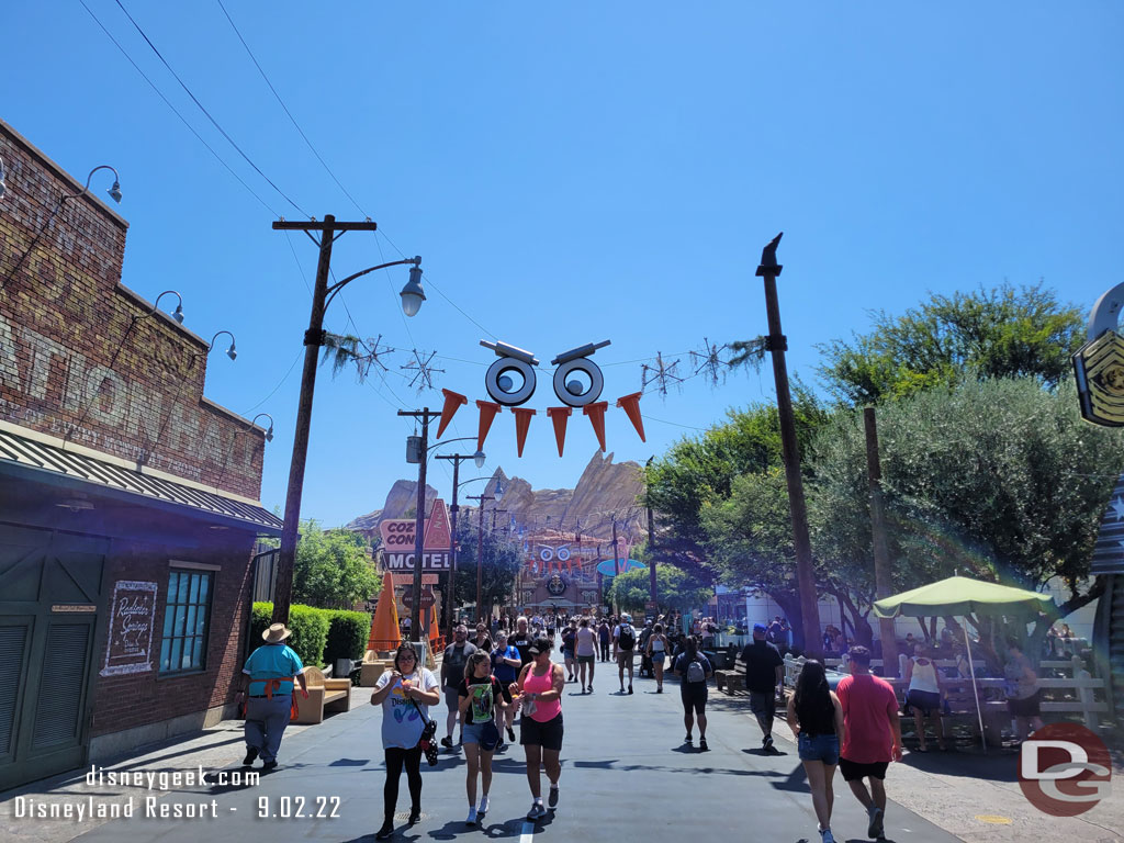 Route 66 this afternoon.