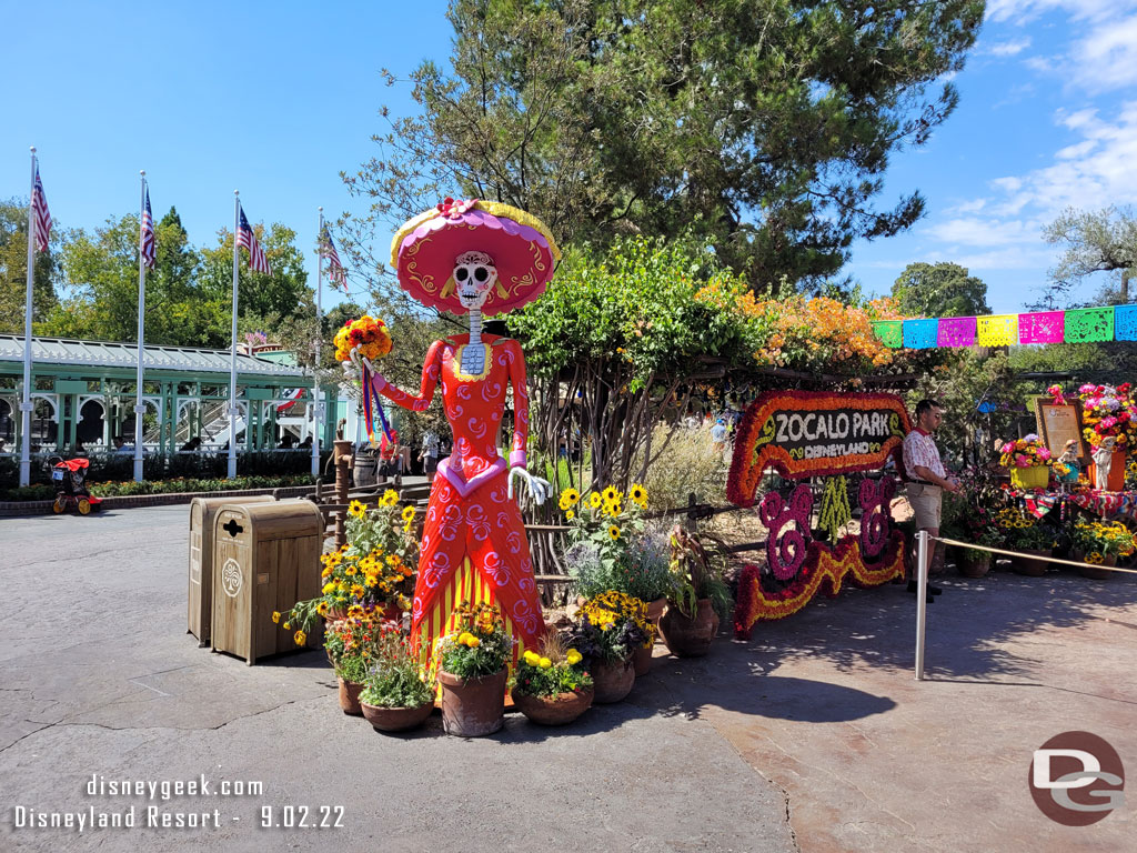 Zocalo Park is celebrating Dia de los Muertos