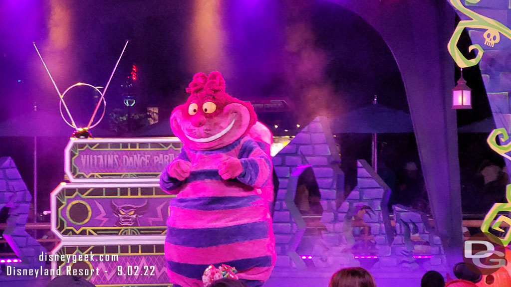 The Cheshire Cat was with her.