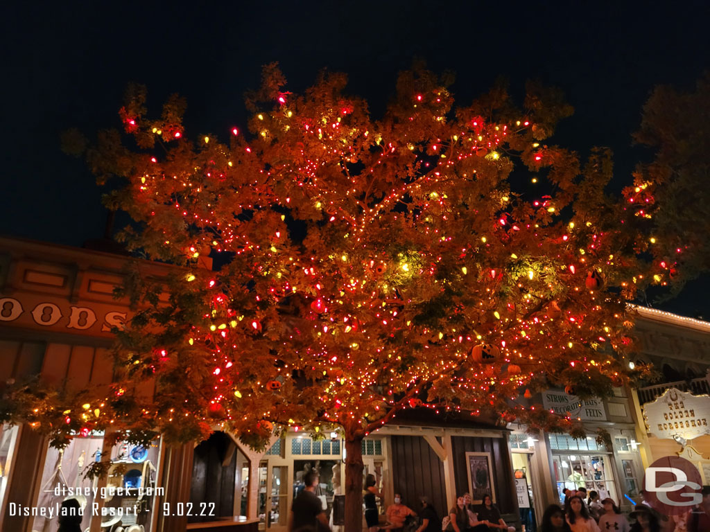 The Halloween Tree in Frontierland