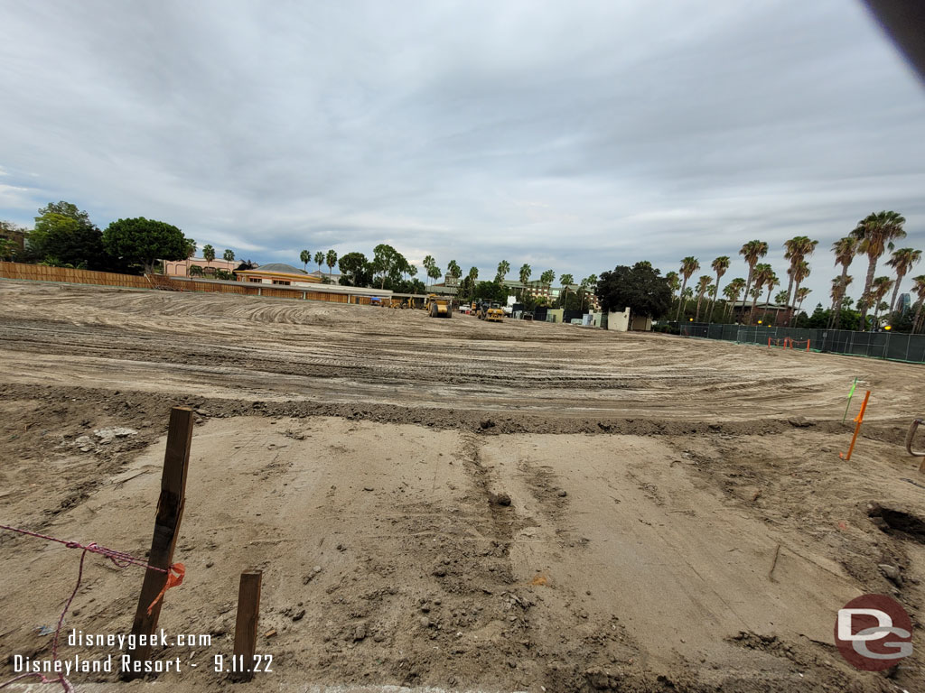 A wide view of the site.