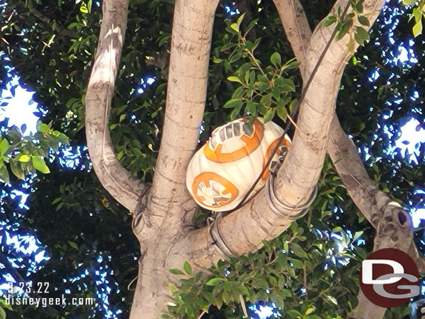 BB-8 near the Trading post