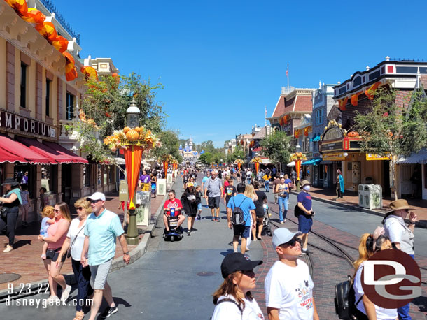 Main Street USA at 12:31pm