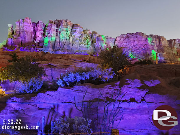 Ornament Valley Haul-O-Ween lighting.