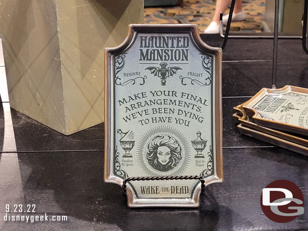 Off the Page has several Haunted Mansion items available.