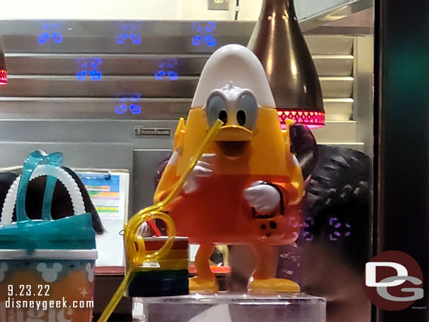 Donald Duck Candy Corn sipper