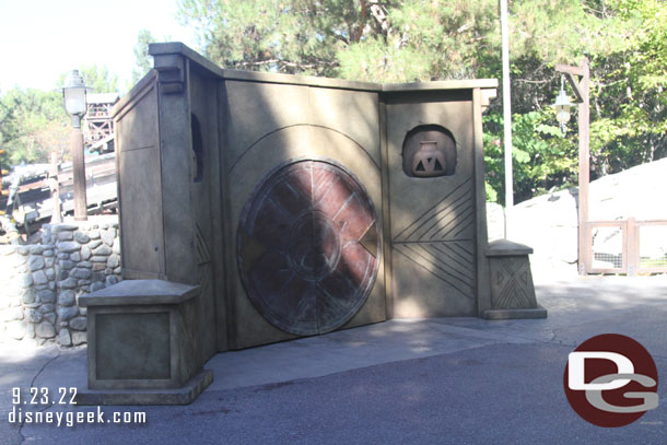 One of the Halloween party meet and greet locations.