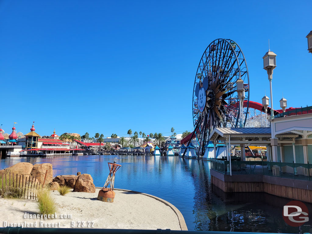 Paradise Bay this afternoon