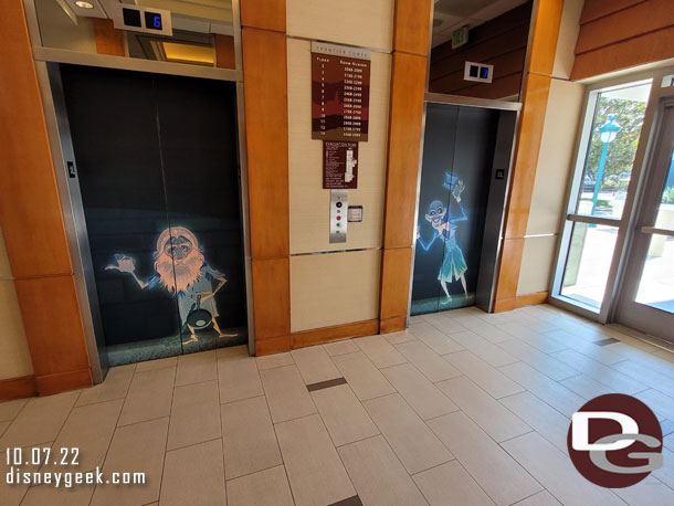 More ghosts on the Frontier tower elevators.