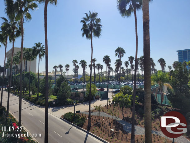 The landscaping renovation on the right looks complete now.