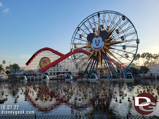 Preparing for World of Color