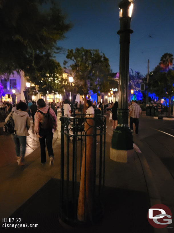 A tree has been cut down in Carthay Circle.