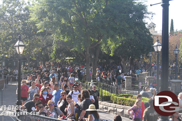 New Orleans Square felt busy.