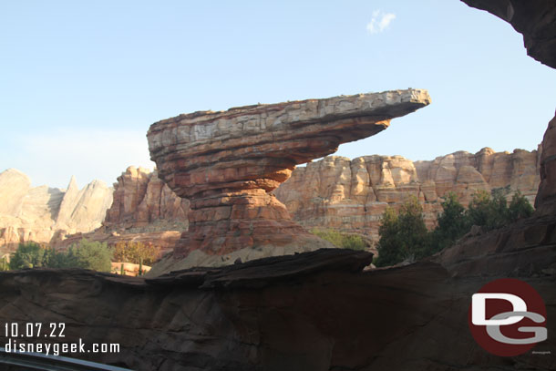 Made my way back to DCA and grabbed a bite to eat in Cars Land.