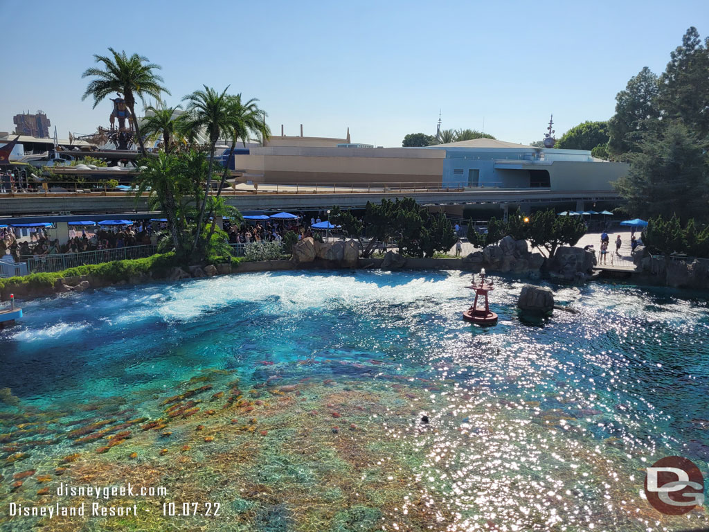 The Sub Lagoon this afternoon