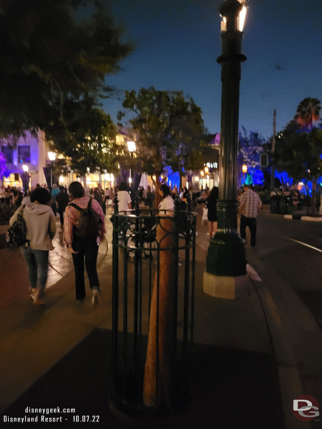 A tree has been cut down in Carthay Circle.