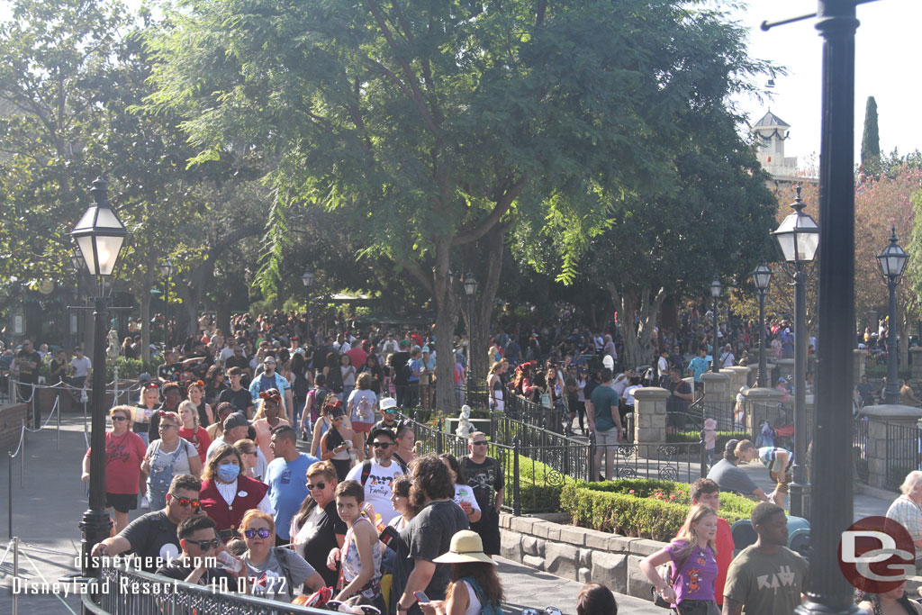 New Orleans Square felt busy.