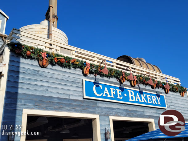 Pacific Wharf Christmas decorations