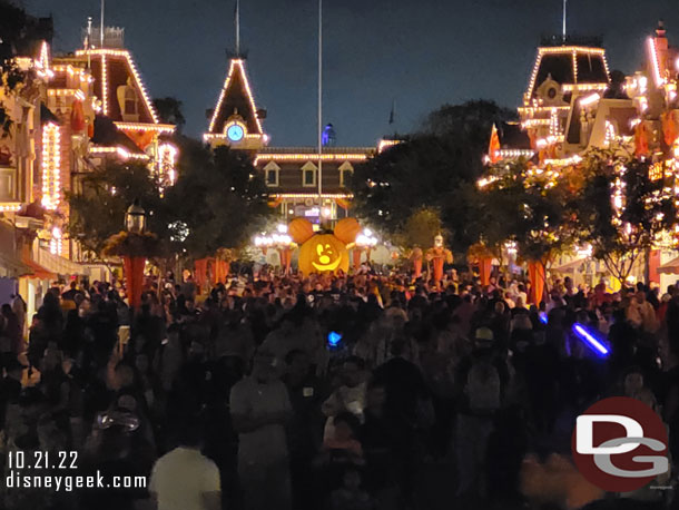 7:22pm - Main Street USA