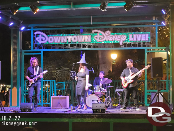 A group performing in Downtown Disney.  I missed their name.