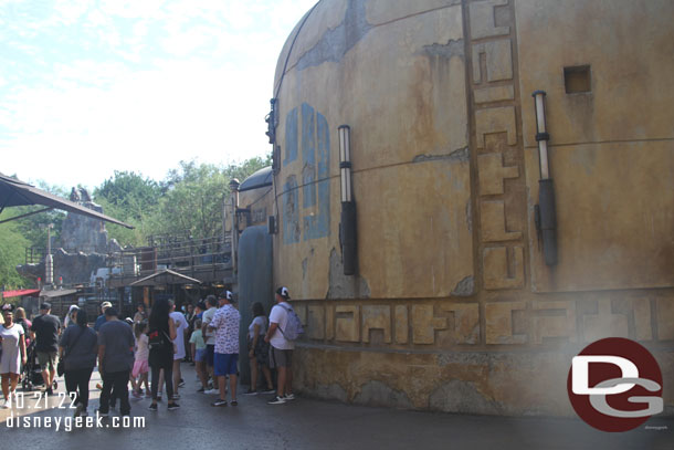 Speaking of scanning, the Batuu Bounty Hunters interactive experience is now available in Star Wars: Galaxy's Edge for those that purchase Magic Band+