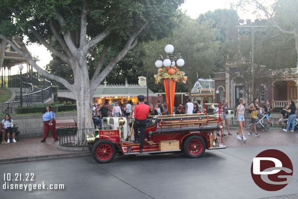 Main Street transportation runs into the evening now.