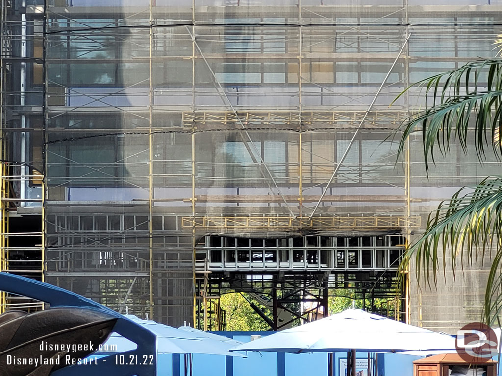 Looking through to the back courtyard.