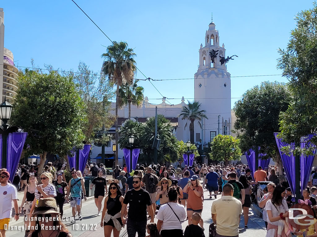 1:26pm - Visiting Disney California Adventure - Buena Vista Street