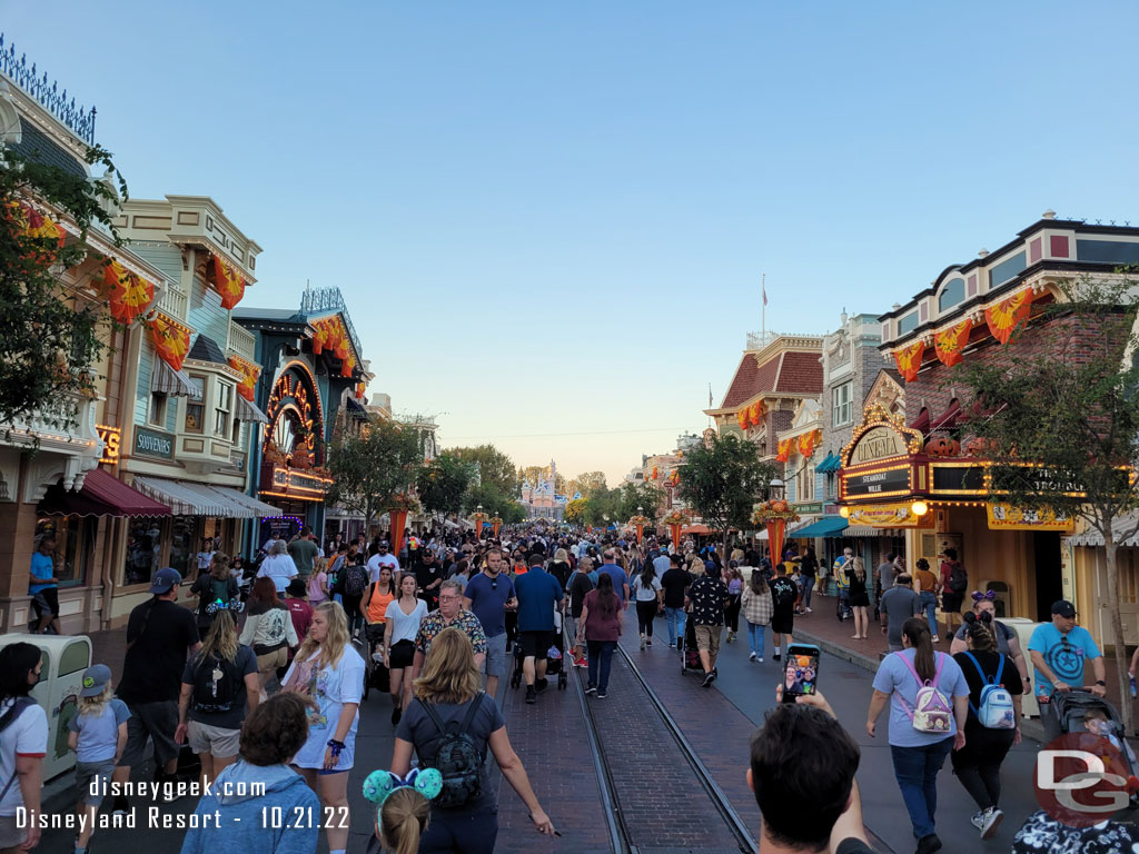 5:53pm - Main Street USA