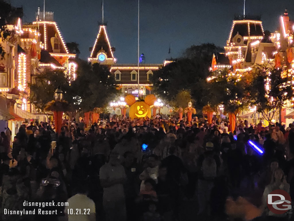 7:22pm - Main Street USA