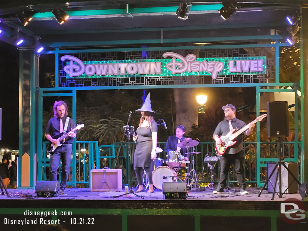 A group performing in Downtown Disney.  I missed their name.