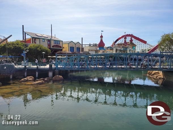 Passing by Pacific Wharf