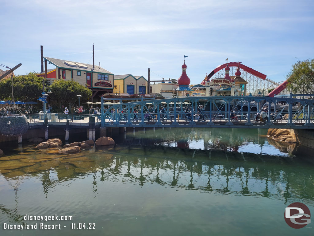 Passing by Pacific Wharf