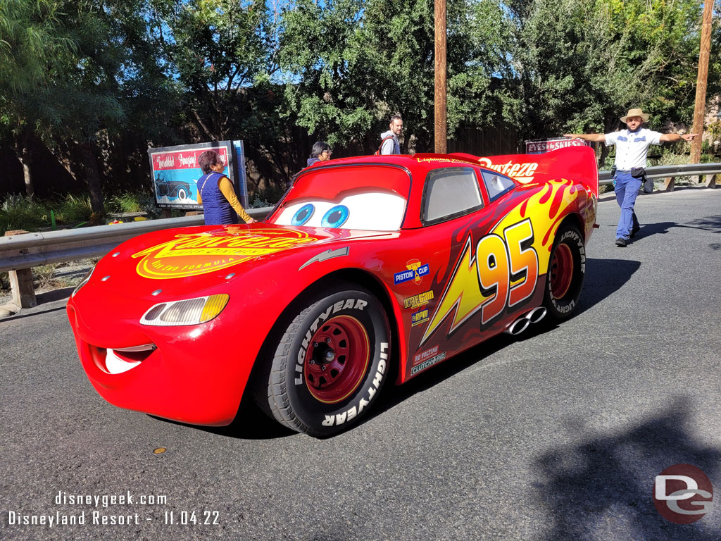 Lightning McQueen.