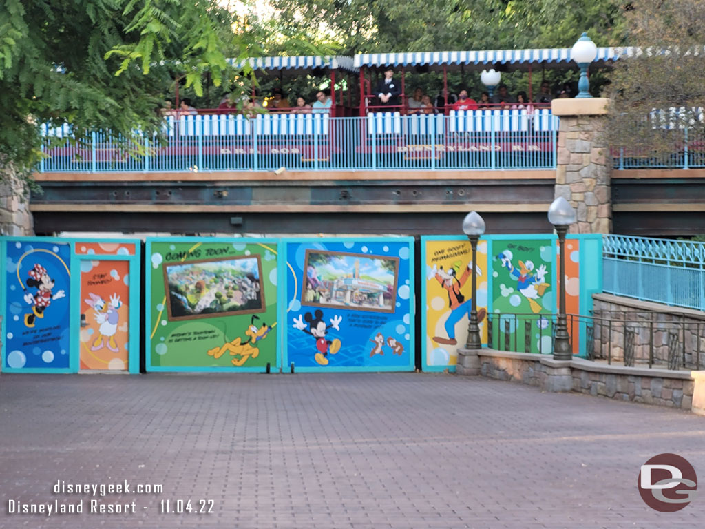 With small world closed no strollers in the area today.