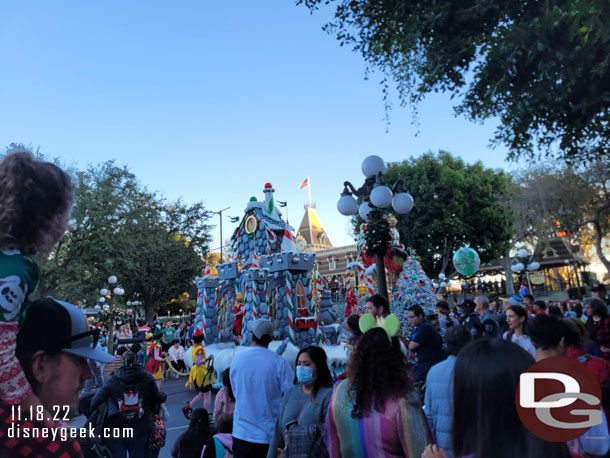 I caught up to the parade in Town Square