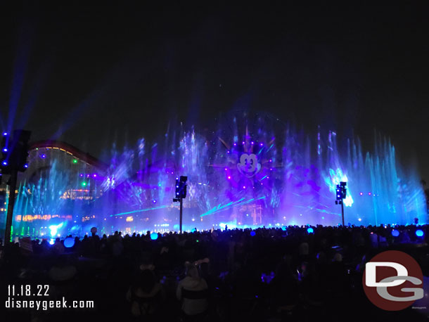 Time for World of Color - Season of Light