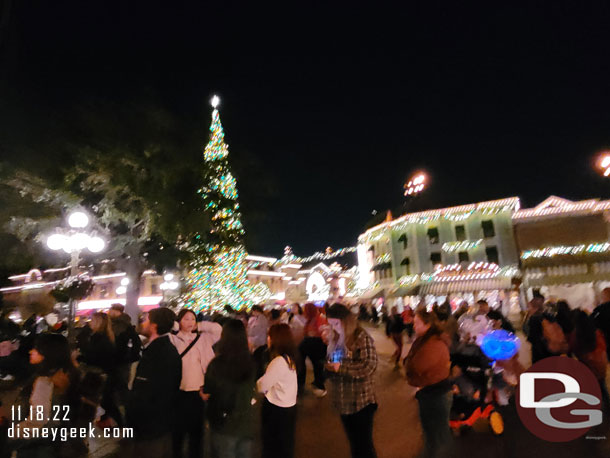 9:28pm - Arrived in Town Square.