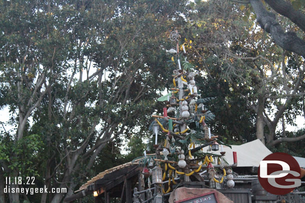 The Adventureland Christmas Tree