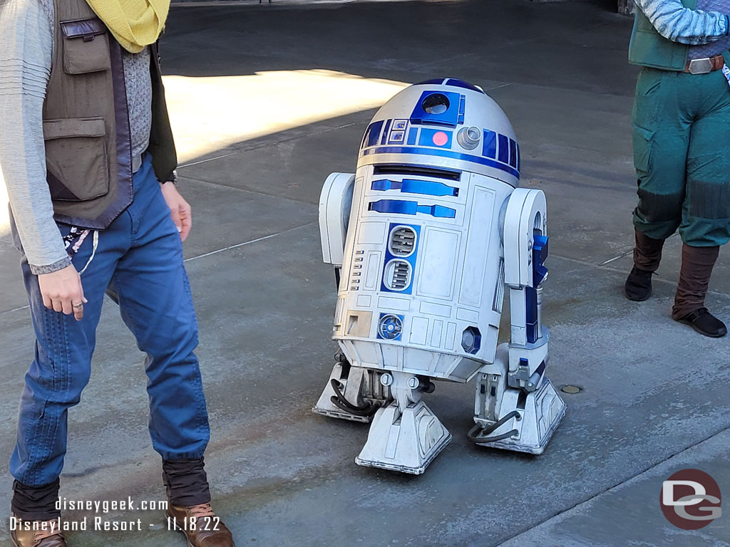 R2-D2 was out exploring Black Spire Outpost