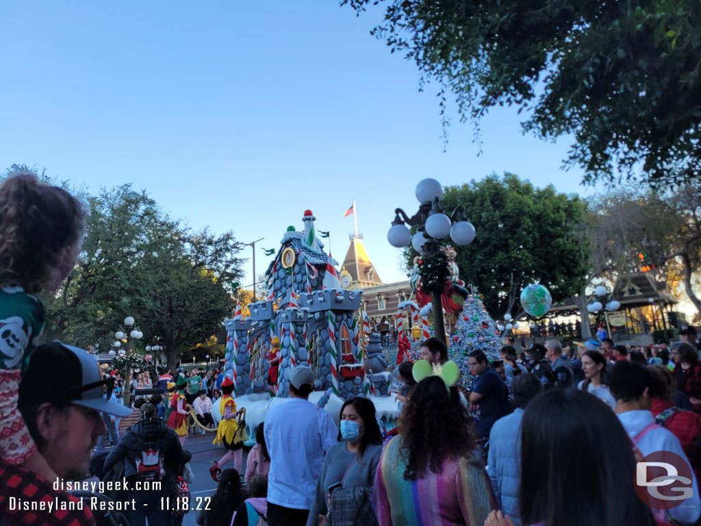 I caught up to the parade in Town Square