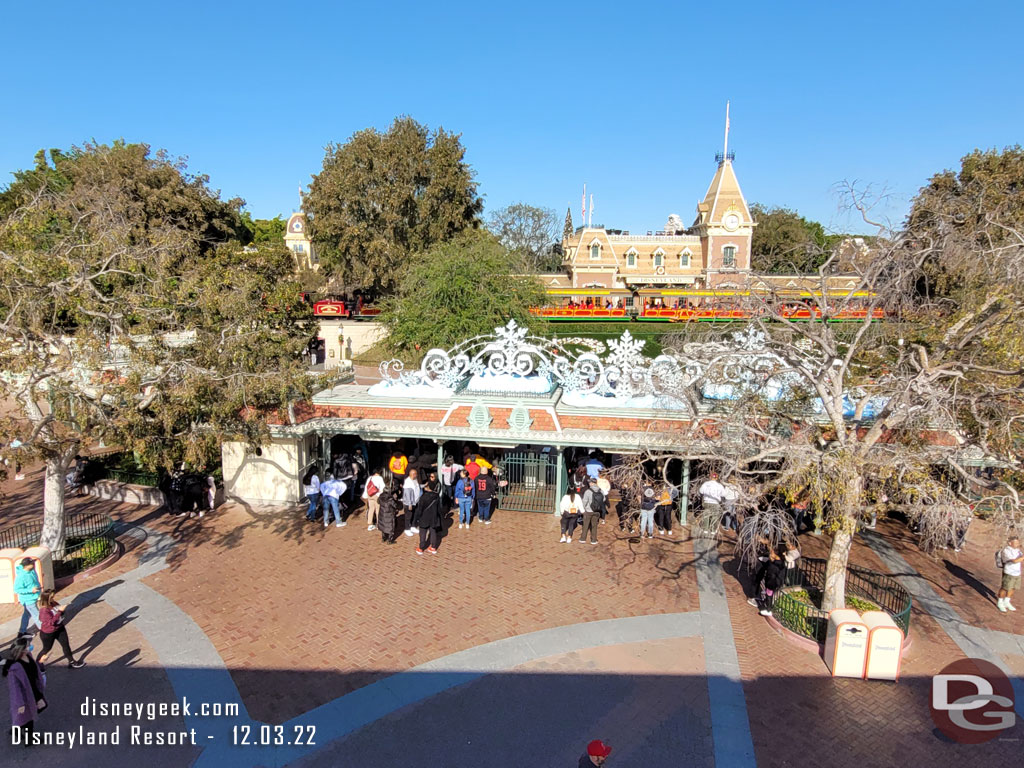 Disneyland main entrance