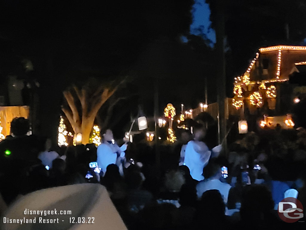 5:33pm - The Procession making its way through Town Square