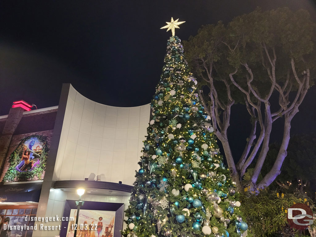 Downtown Disney Christmas Tree