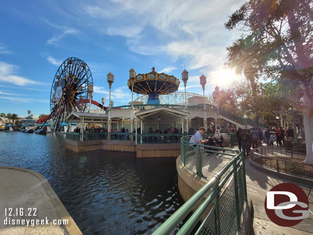 Magic Key Pass holders can pick up a Bag under the swings until Dec 20th from 1:00-3:30pm.