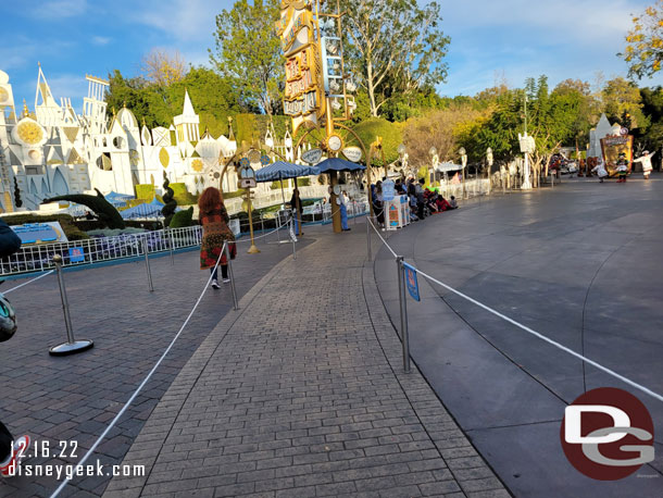 No wait for it's a small world holiday